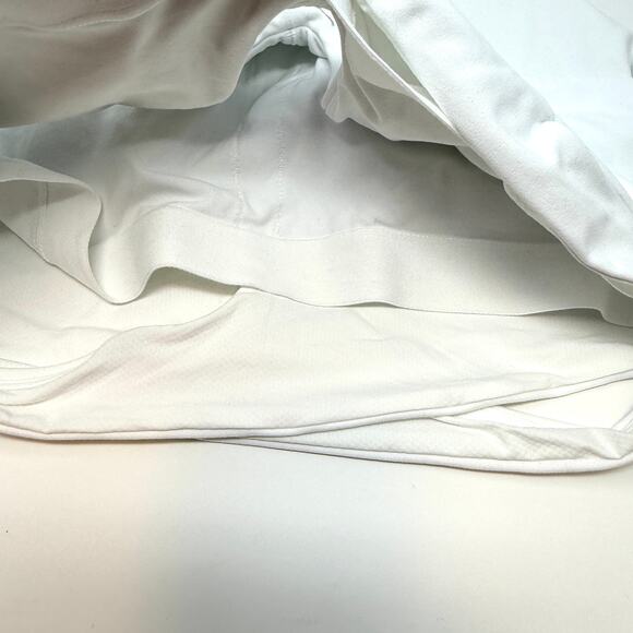 Athleta Conscious Crop Cut Out Sports Bra Crop Top In White Size Large D DD New - Picture 12 of 14